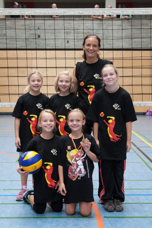 Glückliche U12-Mädels