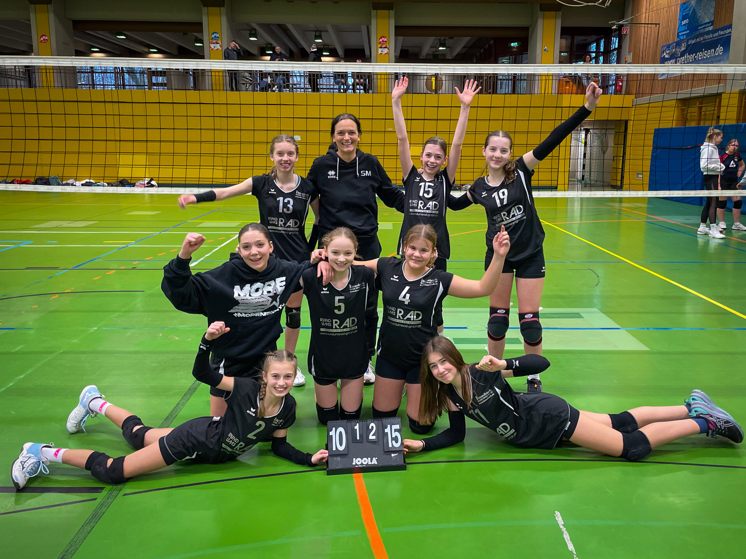 U14/2 mit Turniersieg Volleyball im SSV Vogelstang